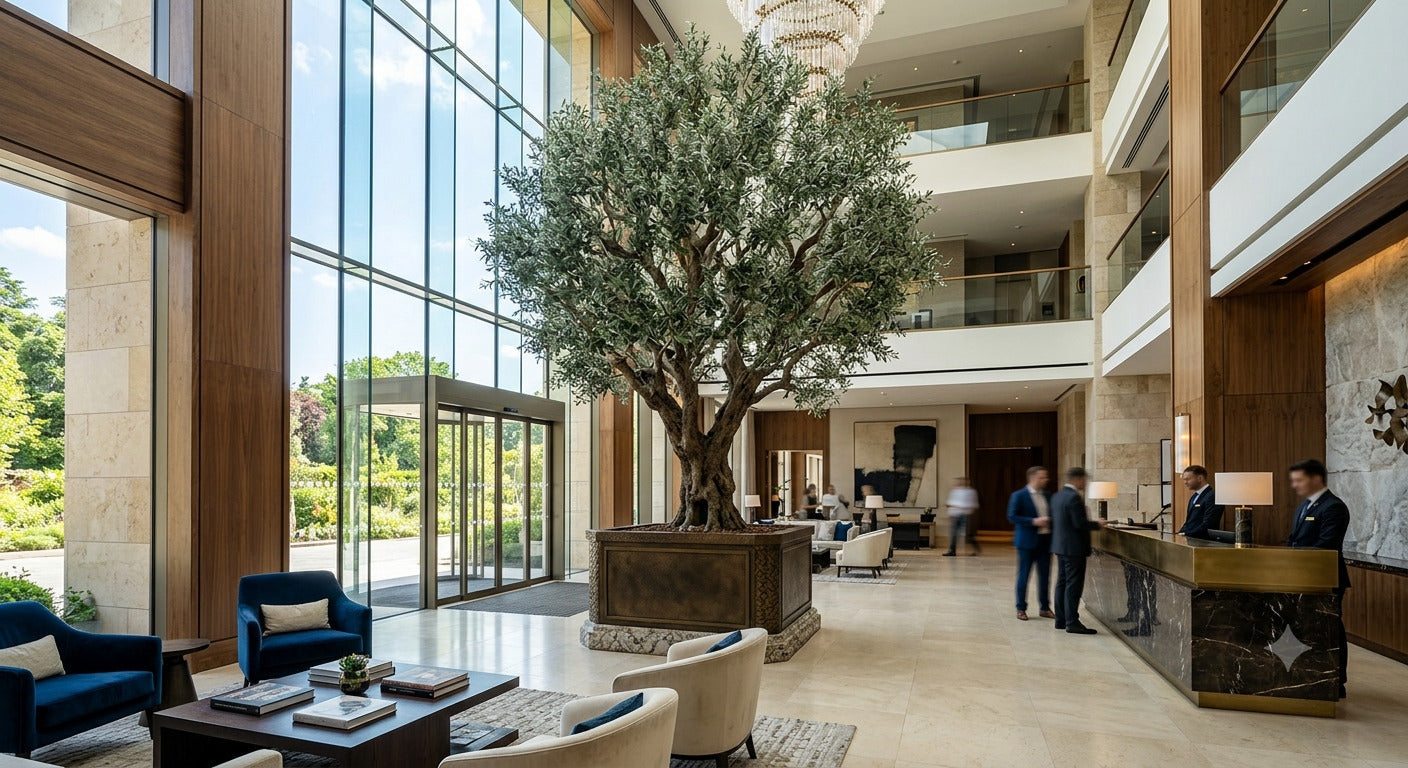Design Commercial Spaces with Premium Realistic Faux Plants