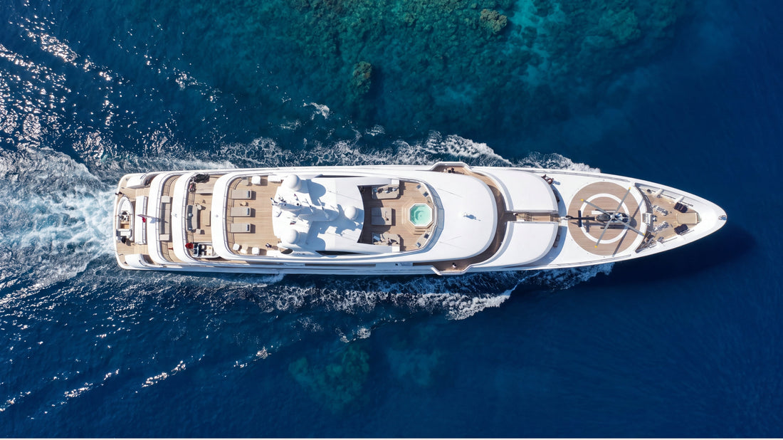 Why Superyachts Are Replacing Fresh Florals with Permanent Botanical Art