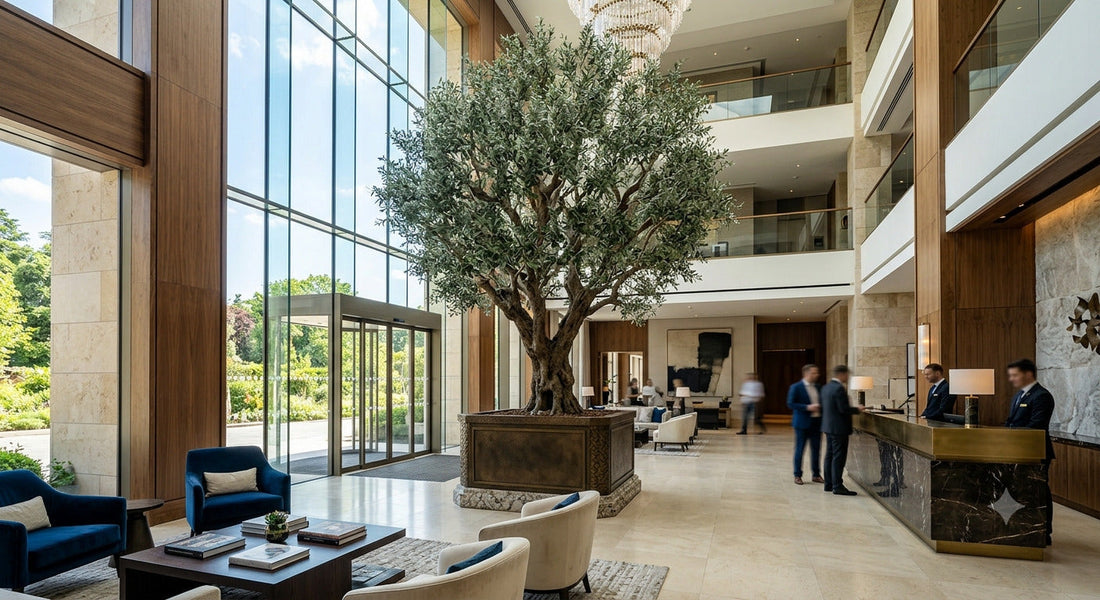 Design Commercial Spaces with Premium Realistic Faux Plants
