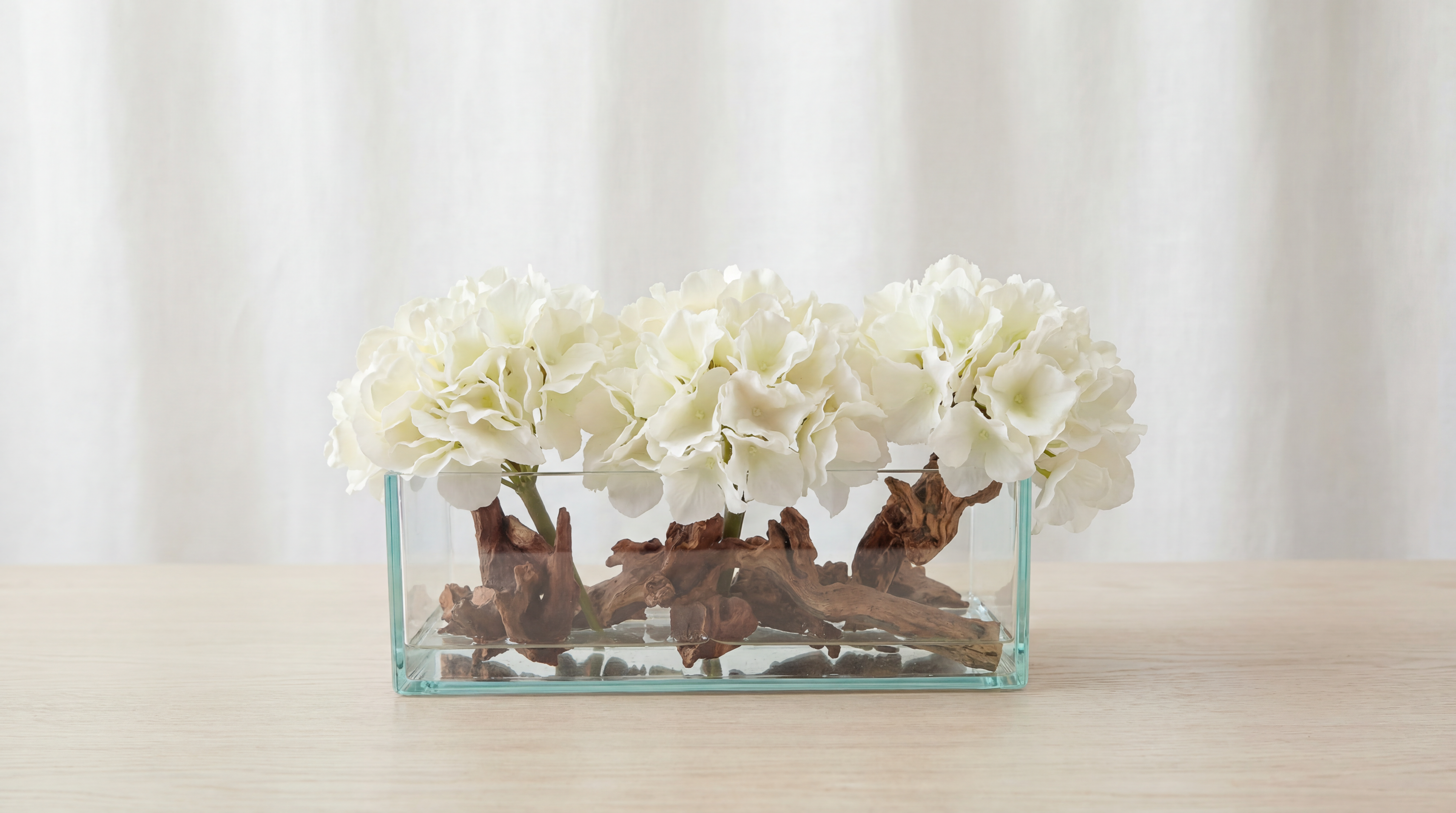 Hydrangeas X Mopani Driftwood