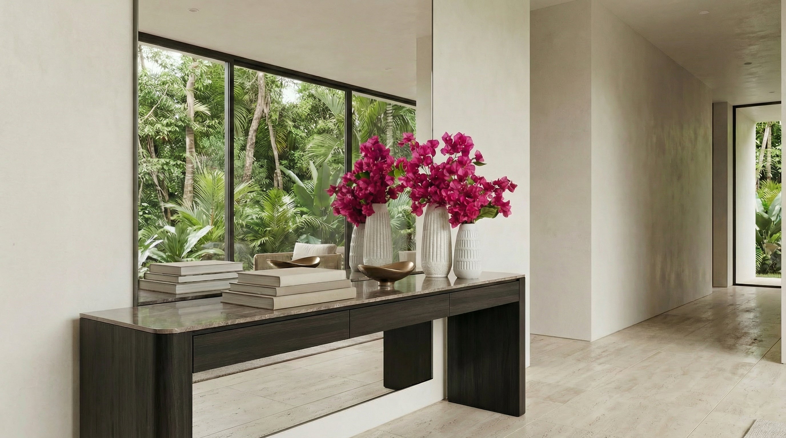 Cascading Bougainvillea