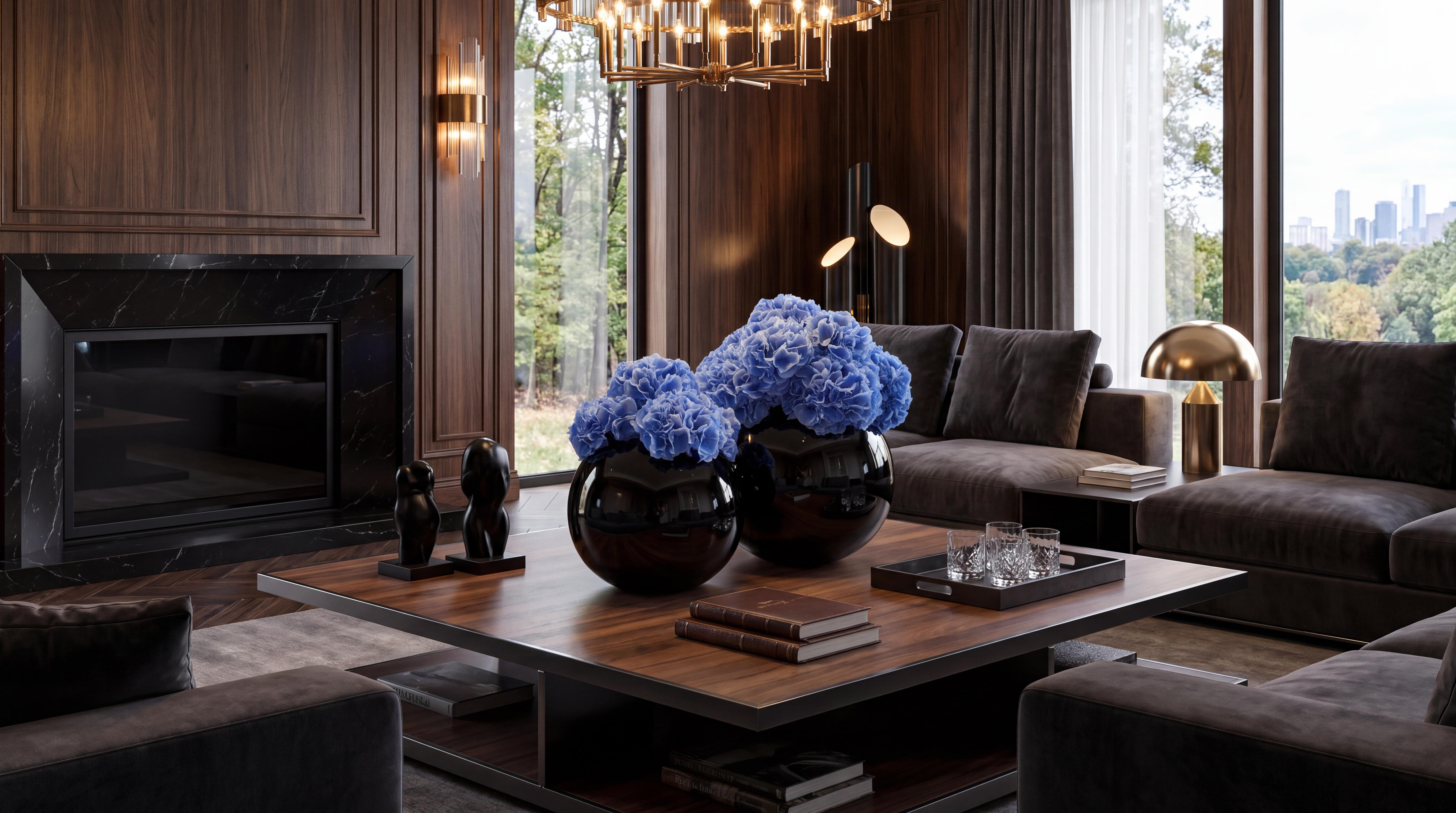 Kyoto Blue Hydrangeas